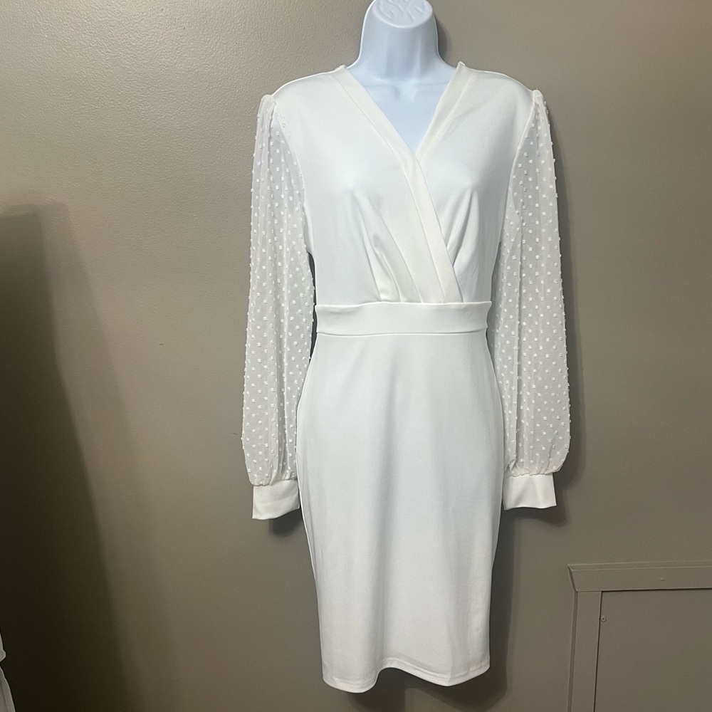 Womens long sleeve midi dress
